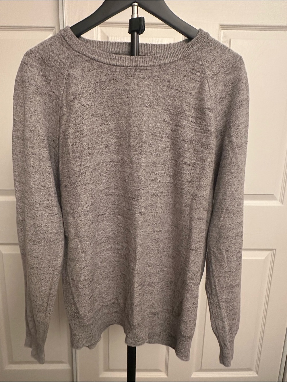 J. Crew Heather Gray Crewneck Sweater